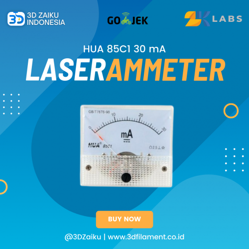 ZKLabs CO2 Laser Ammeter HUA 85C1 30 mA 50 mA